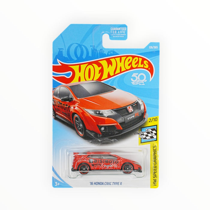 Hot Wheels '16 Honda Civic Type R - Mainline (2018) 126/365