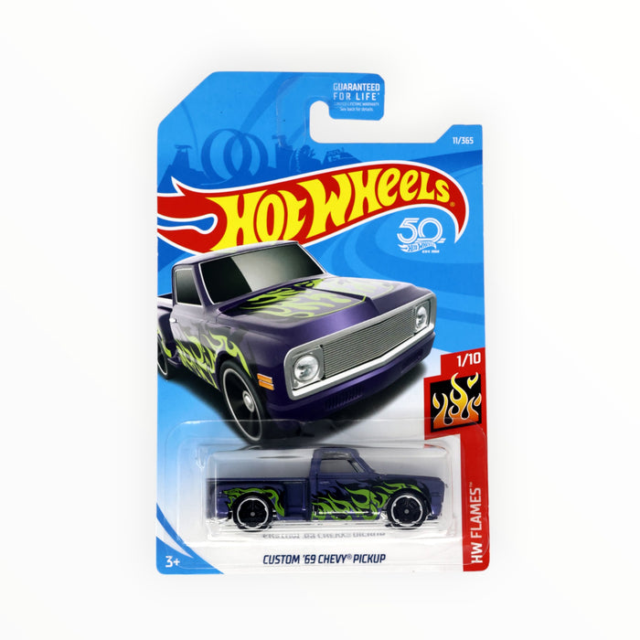 Hot Wheels Custom '69 Chevy Pickup - Mainline (2018) 11/365