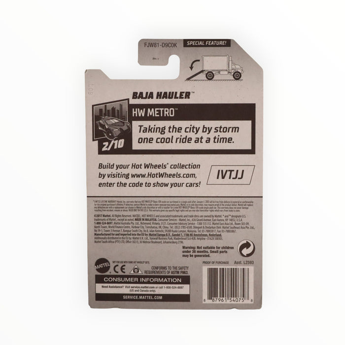 Hot Wheels Baja Hauler - Mainline (2018) 225/365