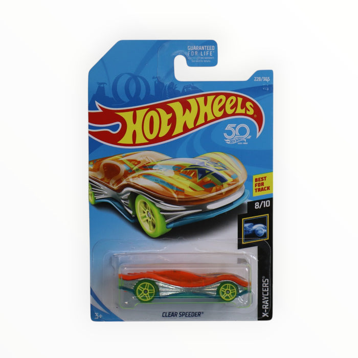 Hot Wheels Clear Speeder - Mainline (2018) 228/365
