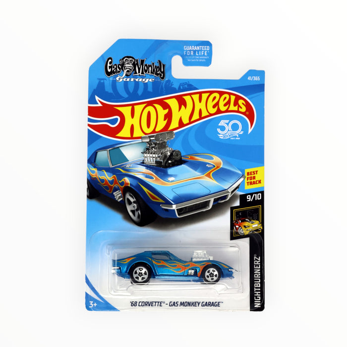 Hot Wheels '68 Corvette - Gas Monkey Garage - Mainline (2018) 41/365