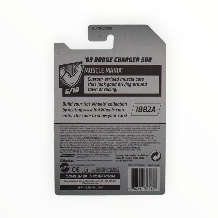 Hot Wheels '69 Dodge Charger 500 - Mainline (2018) 92/365