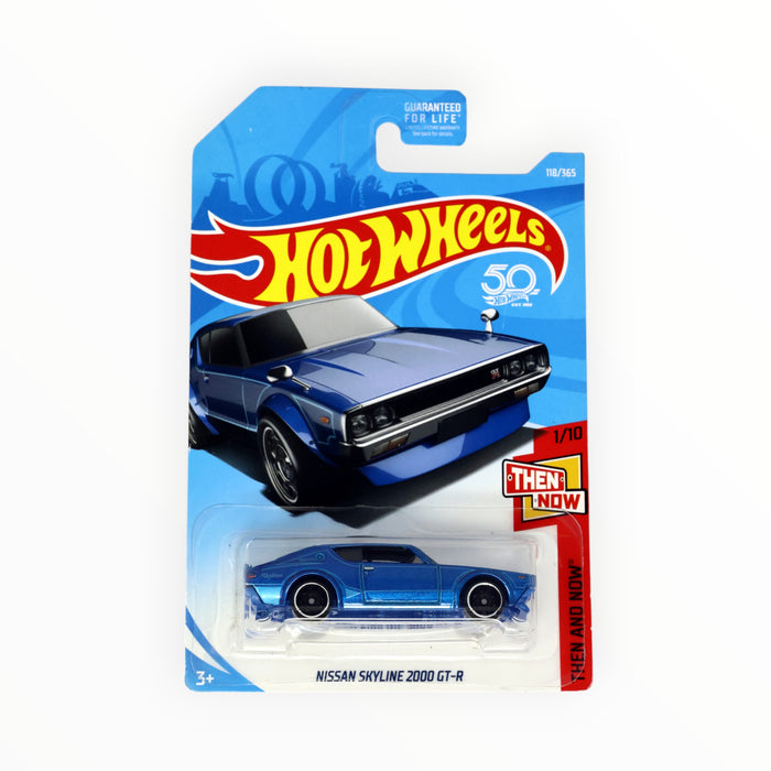 Hot Wheels Nissan Skyline 2000 GT-R - Mainline (2018) 118/365