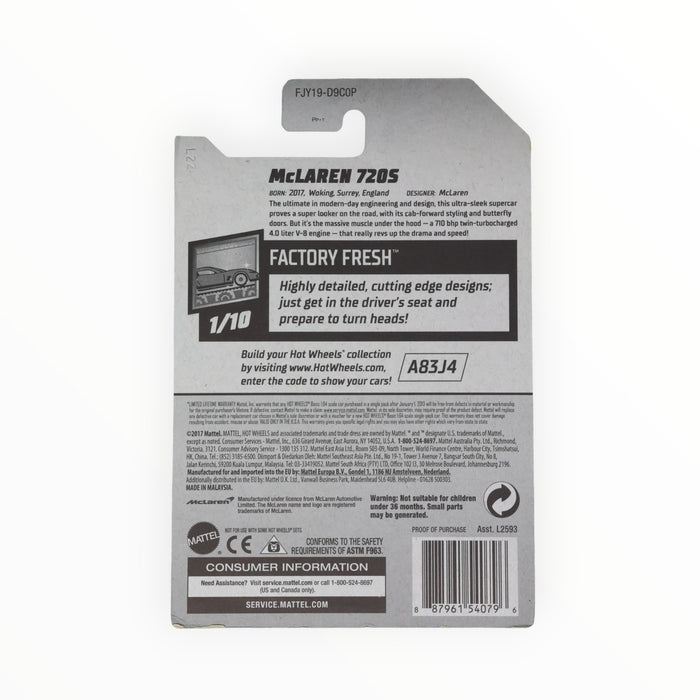 Hot Wheels McLaren 720S - Mainline (2018) 318/365
