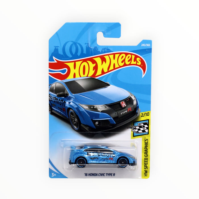 Hot Wheels '16 Honda Civic Type R - Mainline (2018) 245/365