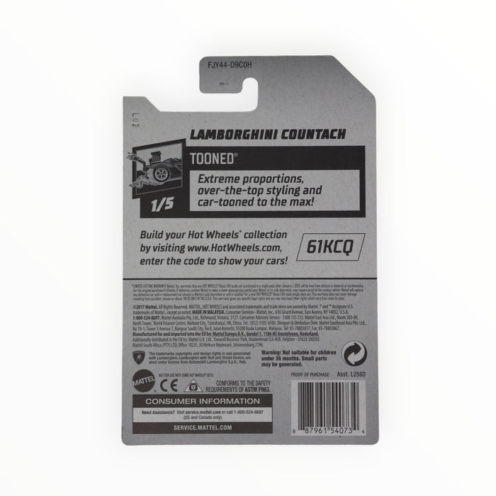 Hot Wheels Lamborghini Countach - Mainline (2018) 181/365