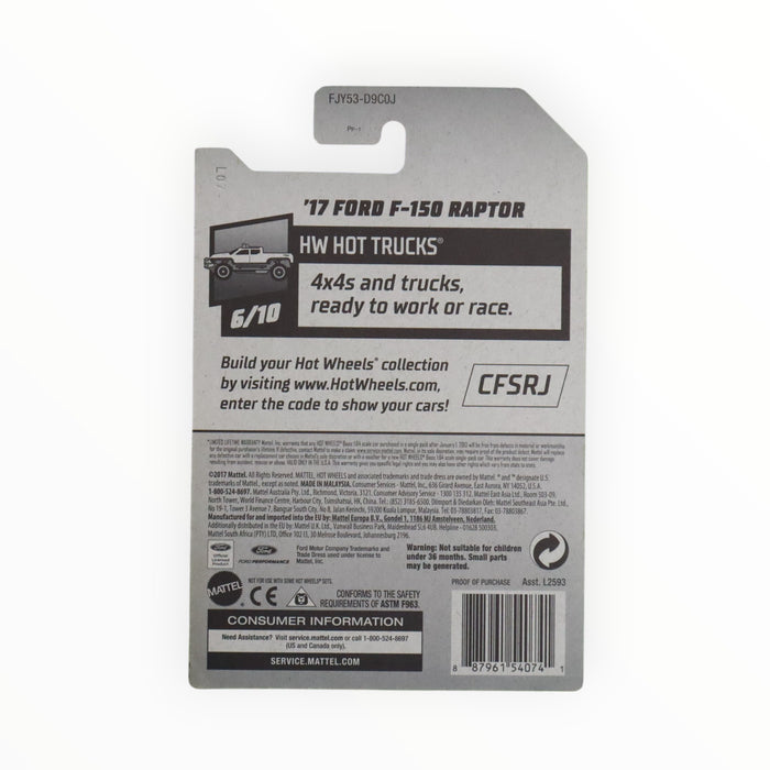 Hot Wheels '17 Ford F-150 Raptor - Mainline (2018) 175/365