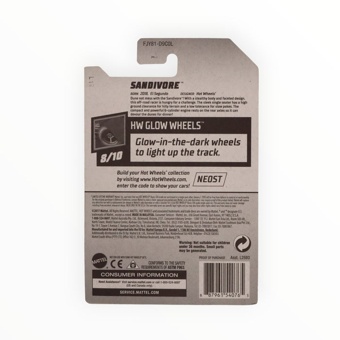 Hot Wheels Sandivore - Mainline (2018) 251/365