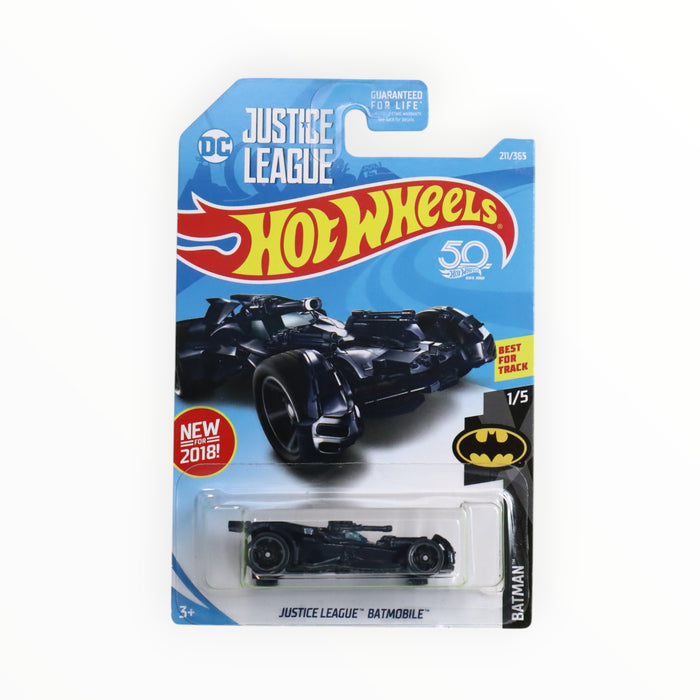 Hot Wheels Justice League Batmobil – Maßstab 1:64, Dunkelblau, Batman 211/365, Sammlerstück Hot Wheels Justice League Batmobil – Maßstab 1:64, Dunkelblau, Batman 211/365, Sammlerstück