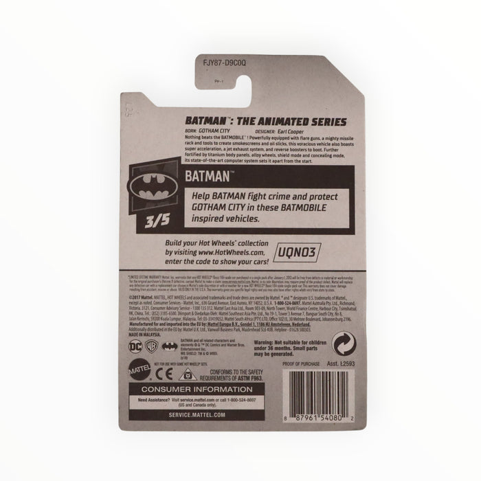 Hot Wheels Batman: The Animated Series Batmobile - Mainline (2018) 359/365