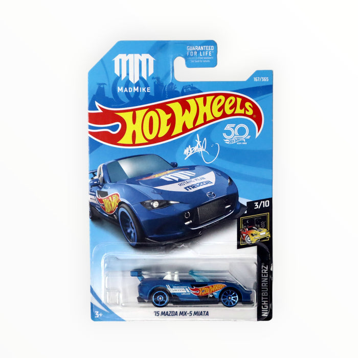 Hot Wheels '15 Mazda MX-5 Miata - Mainline (2018) 167/365