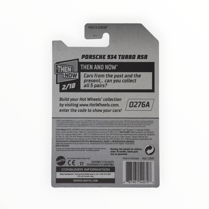 Hot Wheels Porsche 934 Turbo RSR - Mainline (2018) 338/365