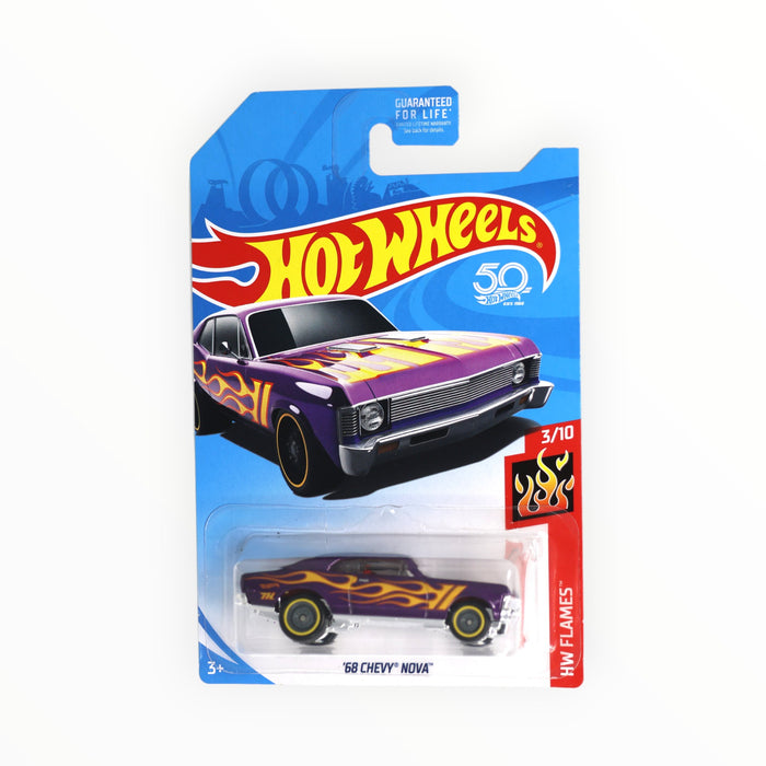 Hot Wheels '68 Chevy Nova (Super Treasure Hunt) Mainline (2018)