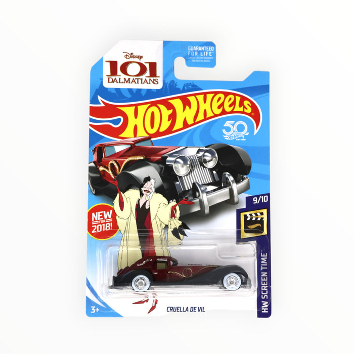 Hot Wheels Cruella de Vil (Super Treasure Hunt) Mainline (2018)