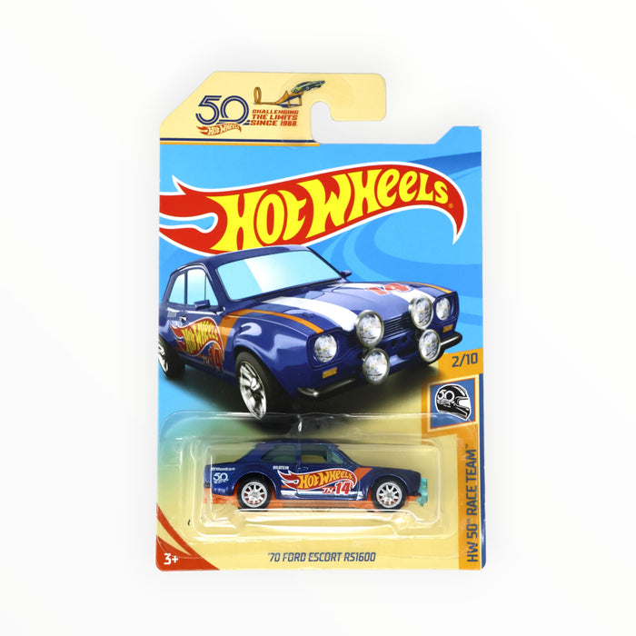 Hot Wheels '70 Ford Escort RS1600 (Super Treasure Hunt) Mainline (2018)