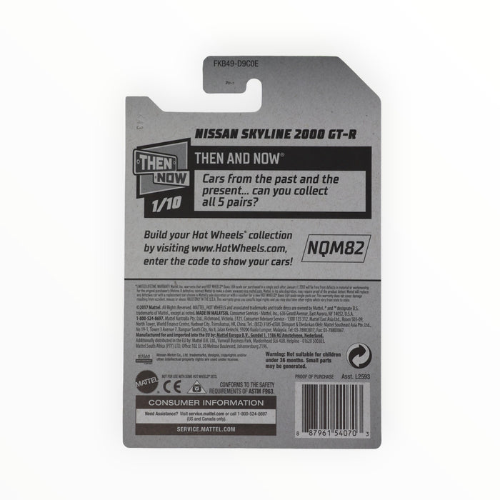 Hot Wheels Nissan Skyline 2000 GT-R (Super Treasure Hunt) 2018