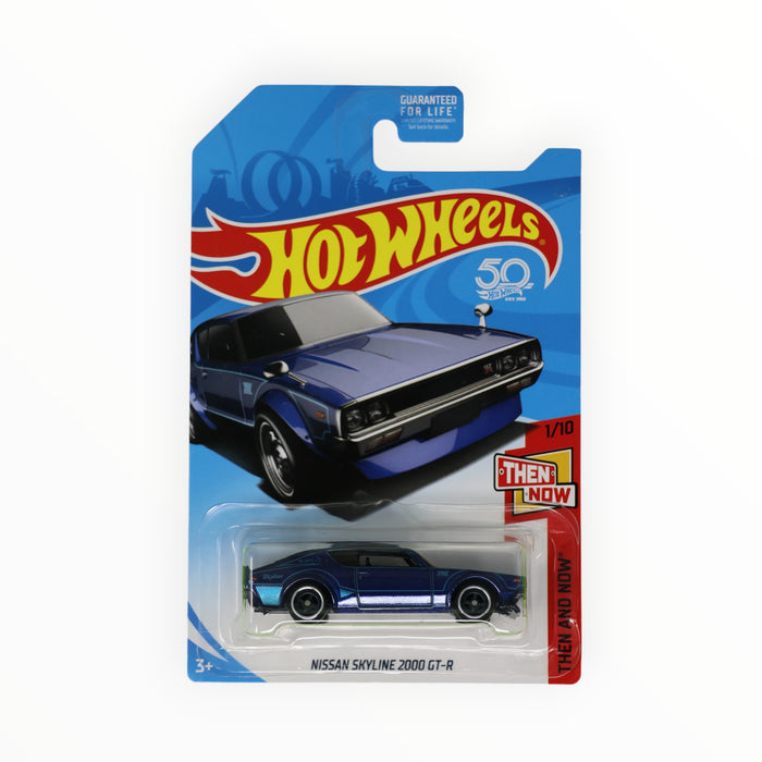 Hot Wheels Nissan Skyline 2000 GT-R (Super Treasure Hunt) 2018