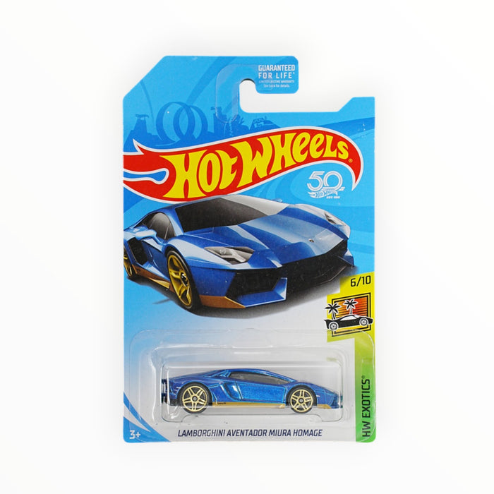 Hot Wheels Aventador Miura Homage - Mainline (2018)