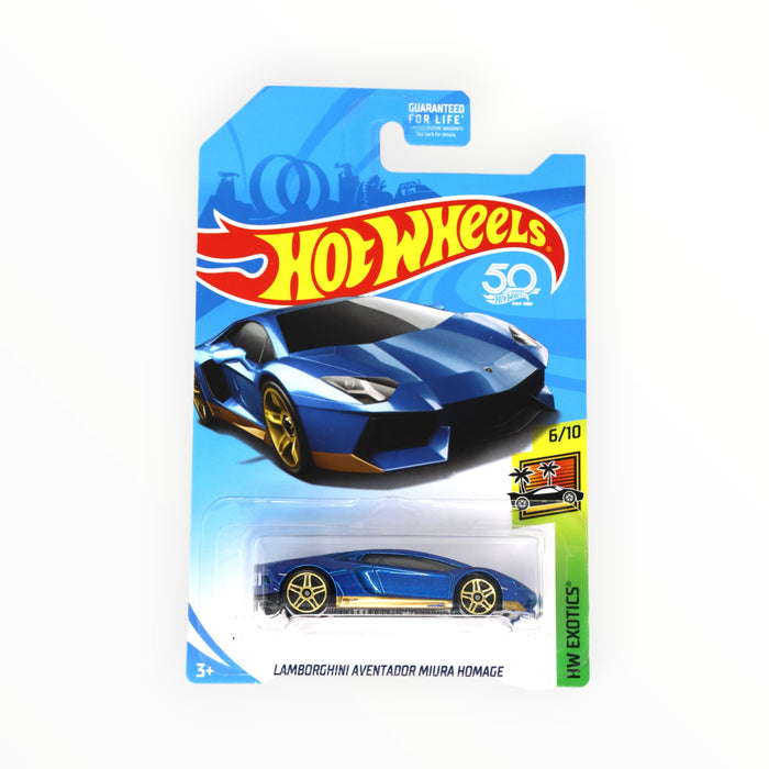 Hot Wheels Aventador Miura Homage - Mainline (2018)