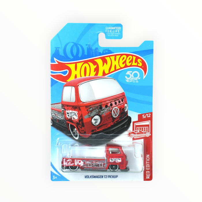 Hot Wheels Volkswagen T2 Pickup (Red Edition) Mainline (2018)