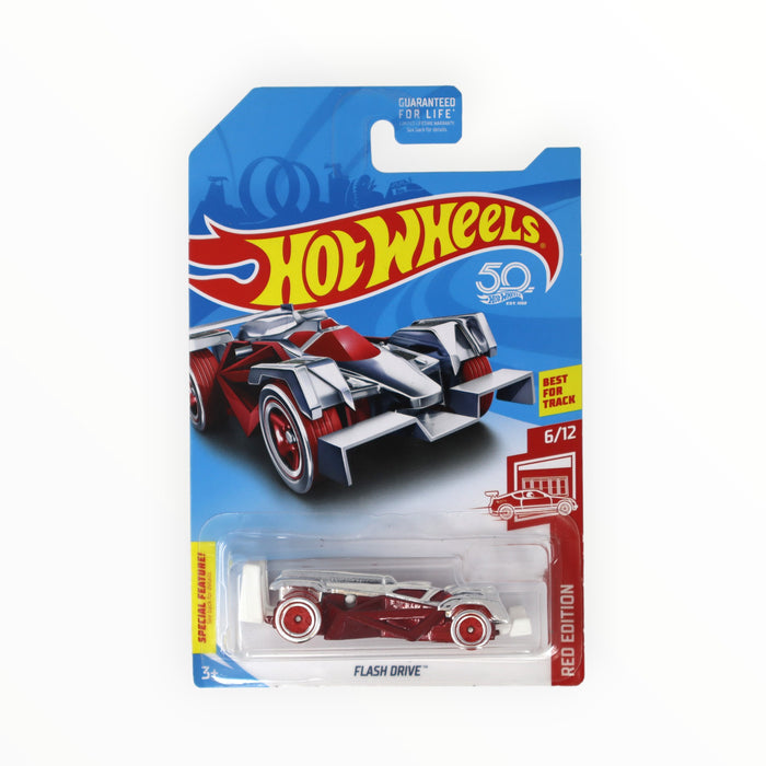 Hot Wheels Red Edition Flash Drive - 1:64 Scale Die-Cast Car USB Drive (6/12)