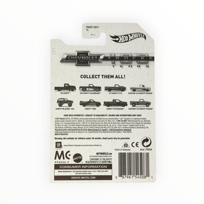 Hot Wheels '67 Chevy C10 - 100 Years Chevrolet Trucks (2018)