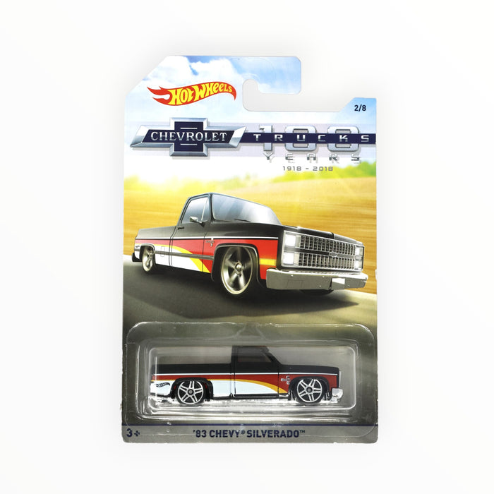 Hot Wheels '83 Chevy Silverado - 100 Years Chevrolet Trucks (2018)