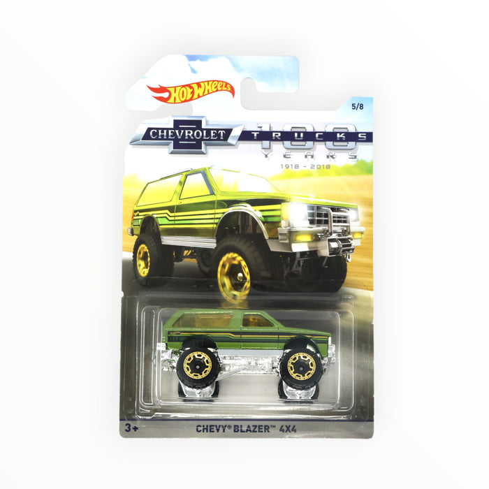 Hot Wheels Chevy Blazer 4x4 - 100 Years Chevrolet Trucks (2018)