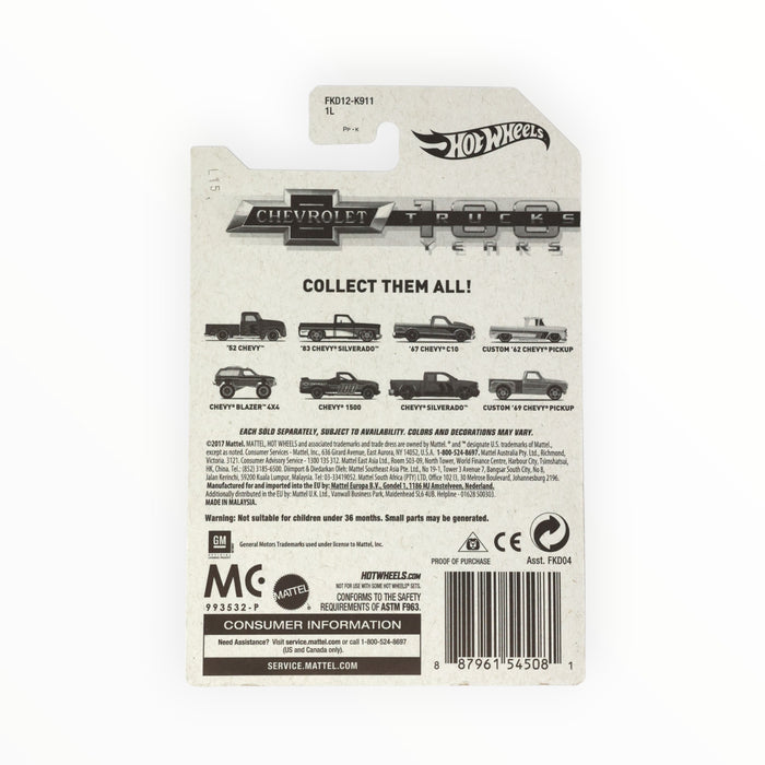 Hot Wheels Chevy Silverado - 100 Years Chevrolet Trucks (2018)