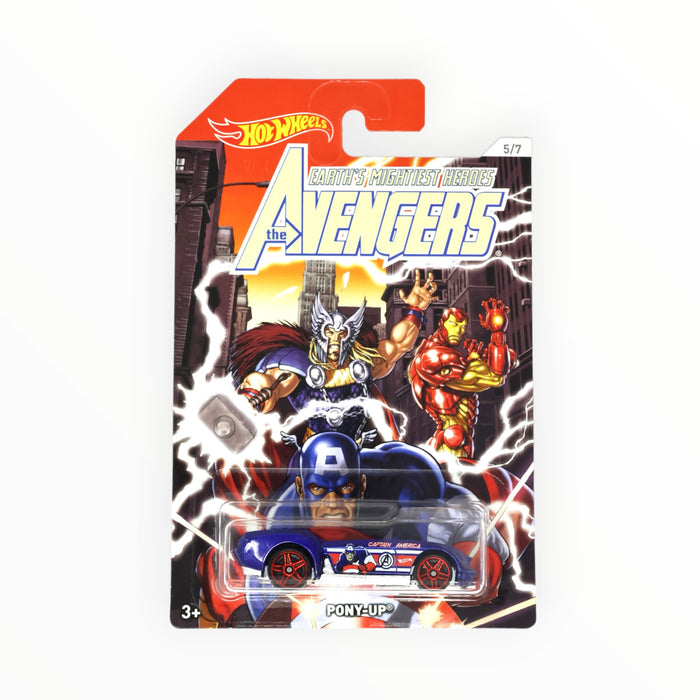 Hot Wheels Pony Up (Captain America) Avengers (2018) 5/7