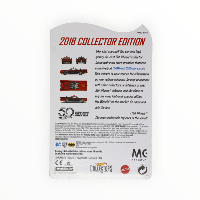 Hot Wheels 1966 TV Series Batmobile - Collector Edition (2018) 6/6