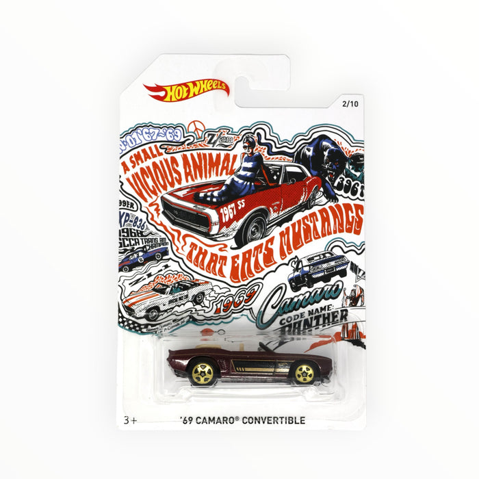 Hot Wheels '69 Camaro Convertible - HW 50th Anniversary (2018)