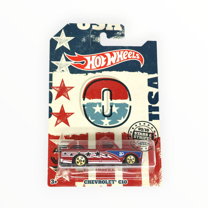 Hot Wheels '67 Chevy C10 - Stars & Stripes (2018) 2/10