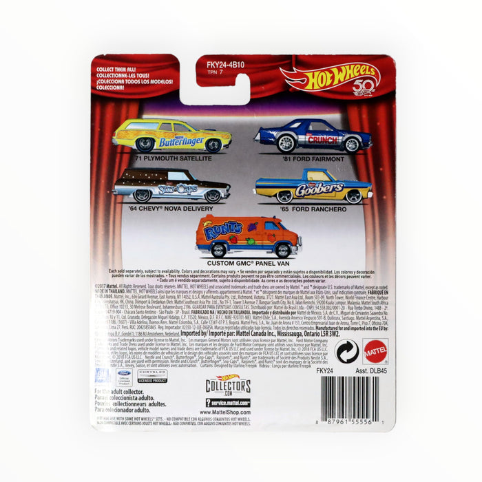 Hot Wheels Custom GMC Panel Van (Runts) Pop Culture (2018)