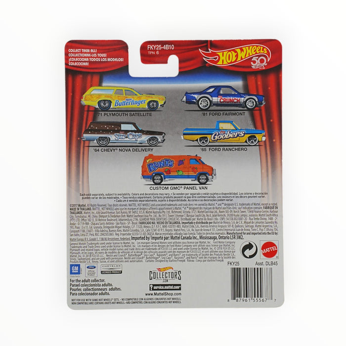 Hot Wheels '65 Ford Ranchero (Goobers) Pop Culture (2018)