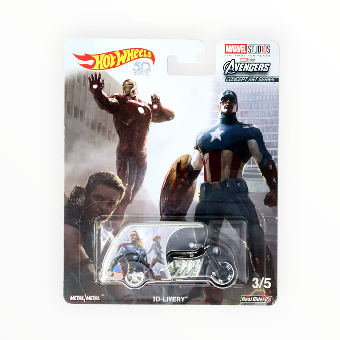 Hot Wheels 3D-Livery (Avengers) Pop Culture (2018)