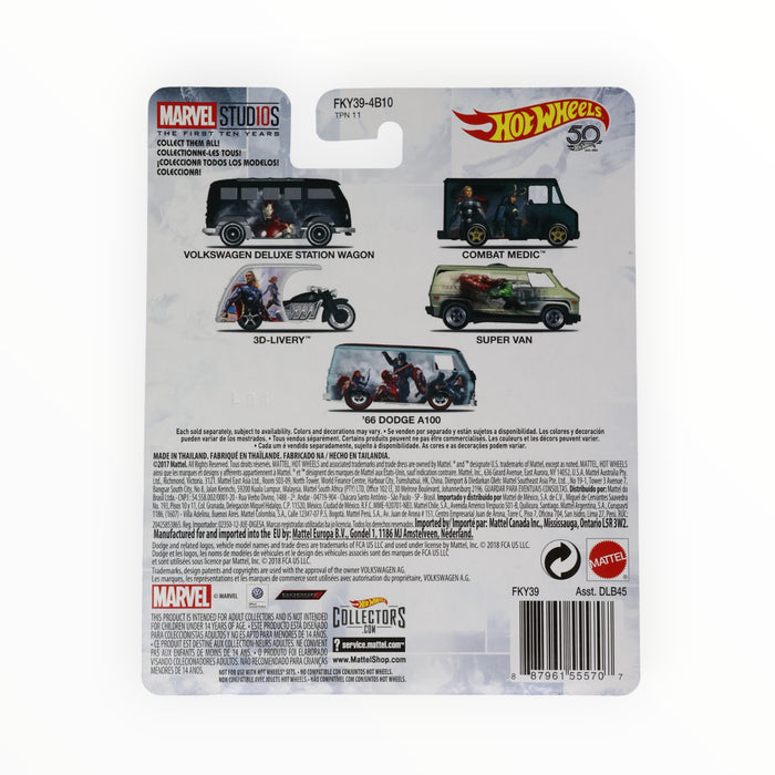 Hot Wheels Volkswagen Deluxe Station Wagon (Iron Man) Pop Culture (2018)