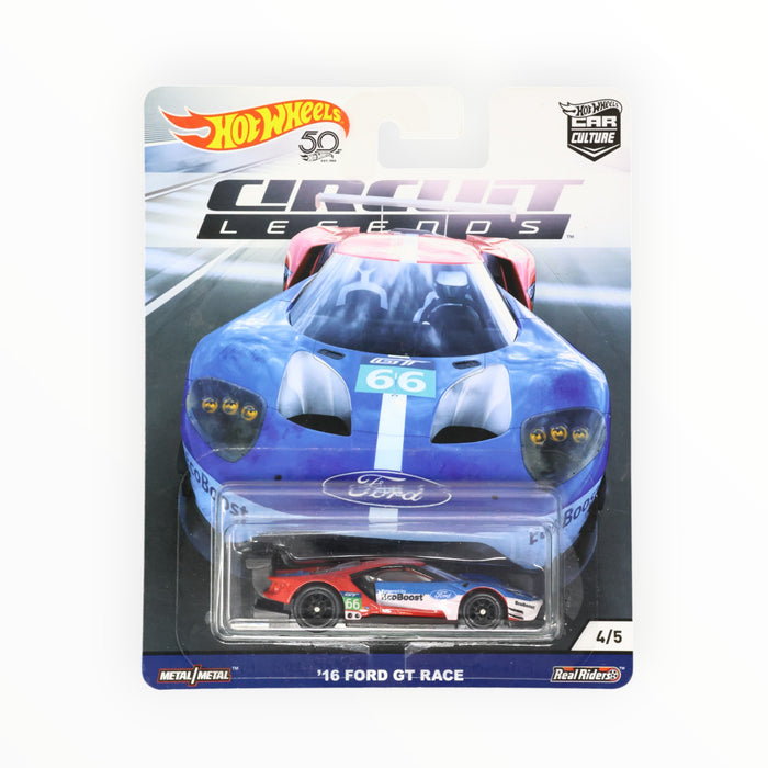 Hot Wheels '16 Ford GT Race - Car Culture (2018)