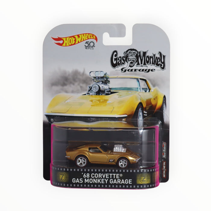 Hot Wheels '68 Corvette Gas Monkey Garage (Gas Monkey Garage) Entertainment (2018)