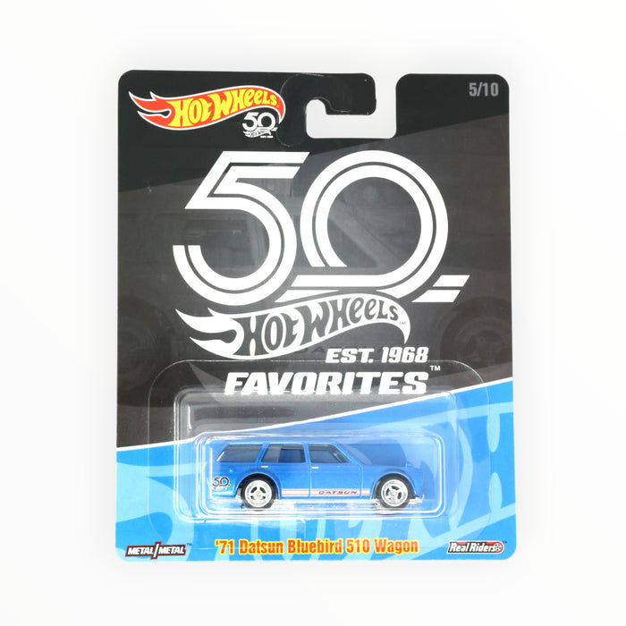 Hot Wheels '71 Datsun Bluebird 510 Wagon - HW 50th Anniversary (2018)