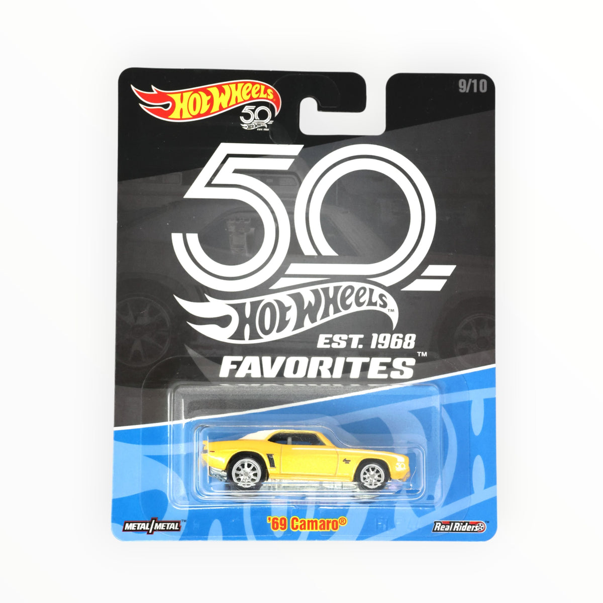 Hot Wheels 2018 50th Anniversary '70 Camaro | HW Speed Graphics, Blue, 1:64 Scale - View #7