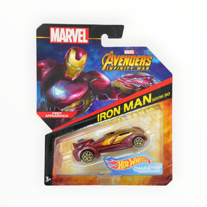 Hot Wheels Iron Man Mark '50 - Character Cars (2018)