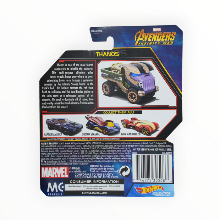 Hot Wheels Thanos - Character Cars (2018)