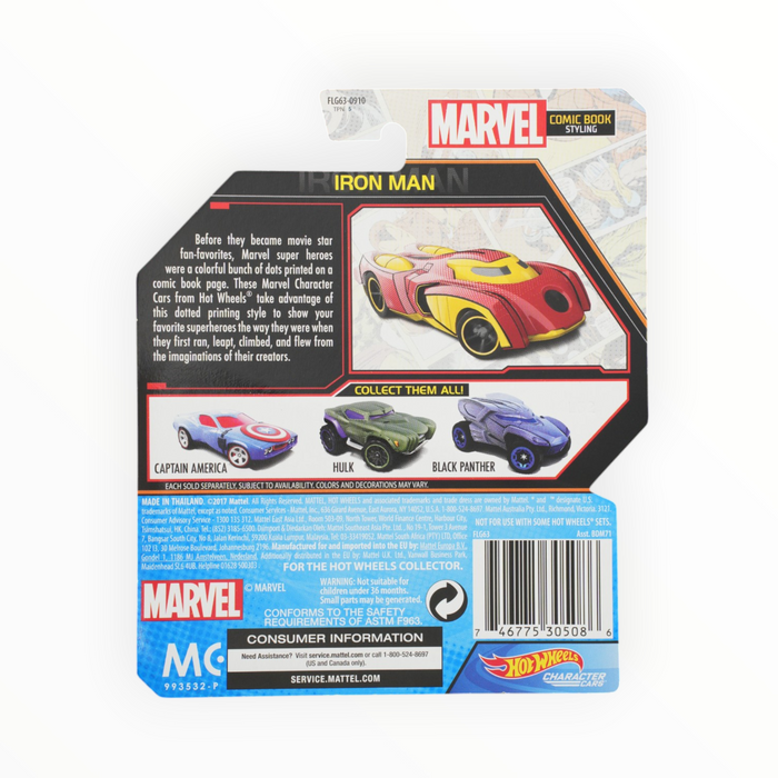 Hot Wheels Iron Man - Character Cars (2018)