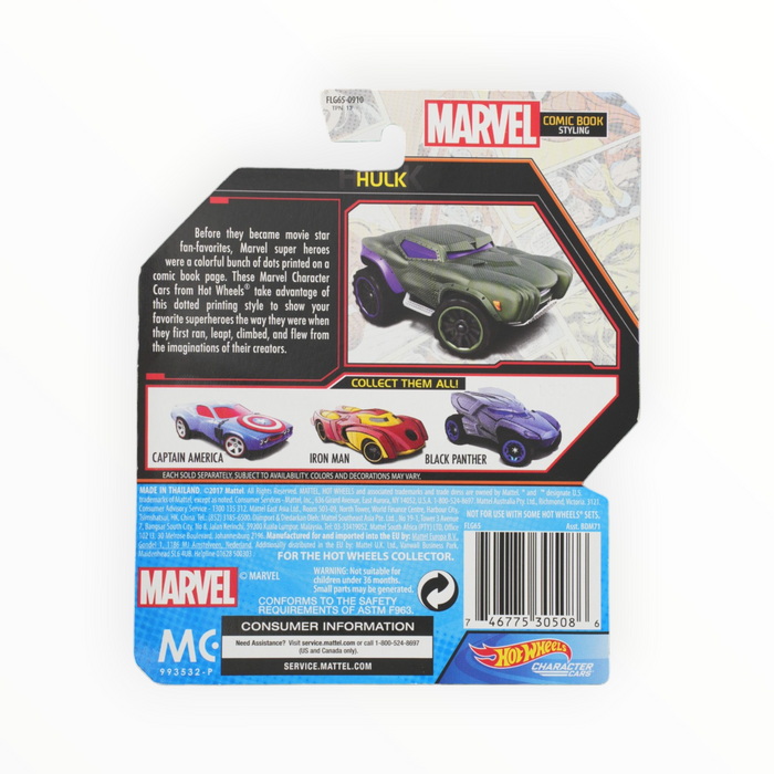 Hot Wheels Hulk - Character Cars (2018)
