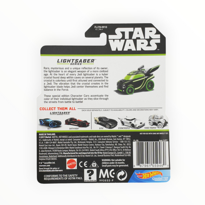 Hot Wheels Yoda - Character Cars