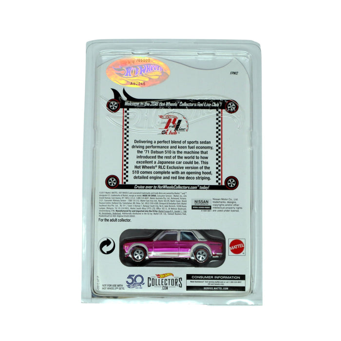 Hot Wheels '71 Datsun 510 - Collectors Nationals (2018)