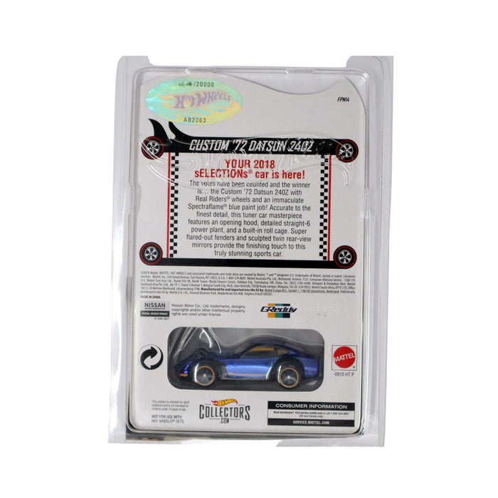 Hot Wheels Custom '72 Datsun 240Z - RLC (2018)