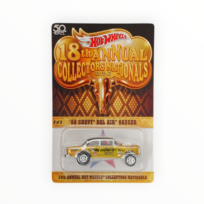 Hot Wheels '55 Chevy Bel Air Gasser - Collectors Nationals (2018)