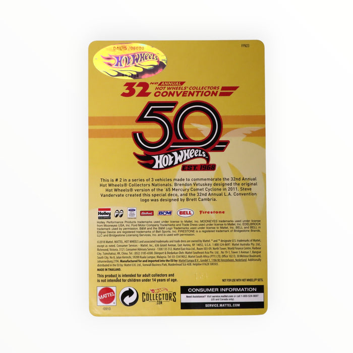 Hot Wheels '65 Mercury Comet Cyclone - Collectors Convention (2018)